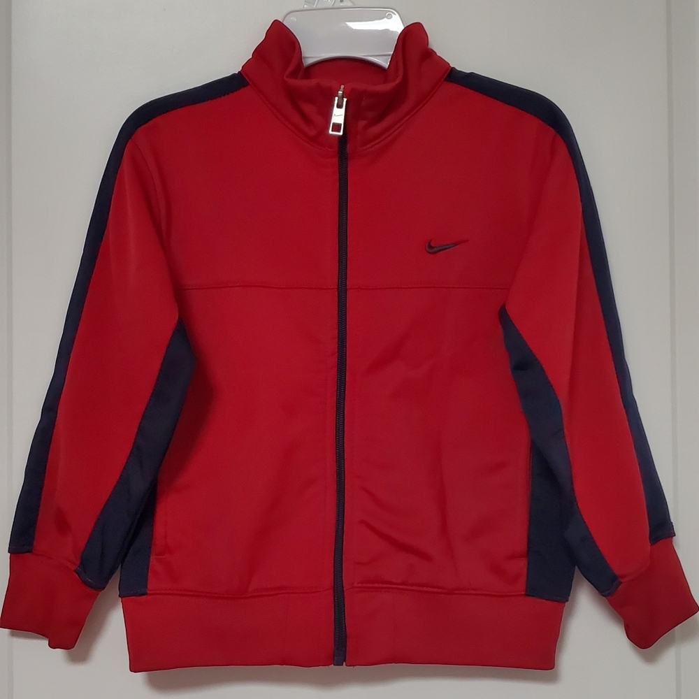 Nike Kids Red Track Jacket Size 5